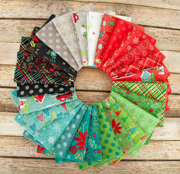 Riley Blake Snowed In Fat Quarter Bundles, 26 good Pcs. (FQ-10810-26)